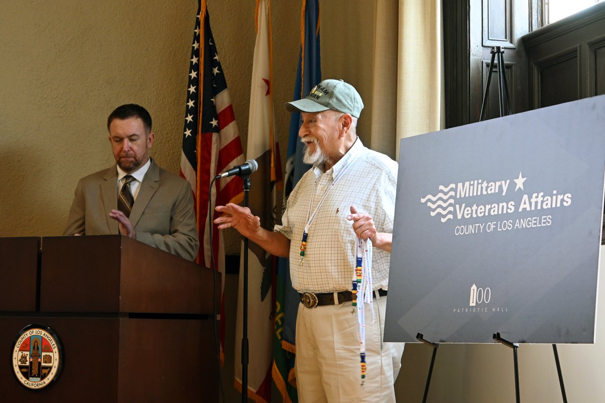 LA County Military & Veterans Affairs tweet media
