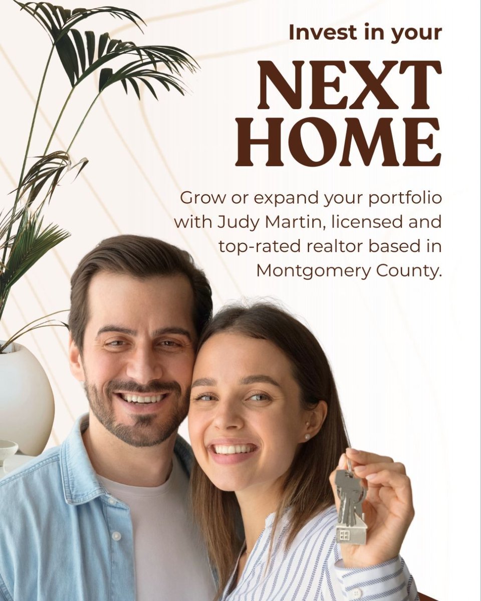 JAMSellshomes's tweet image. Buying your #FirstHome can feel like a lot. That’s why I’m here.

I’ll help you understand what you can comfortably afford, craft a strong offer &amp;amp; feel confident about what you’re signing.

Ready for that first step?
📞 301-379-1700 | 📧 judymartinsells@gmail.com