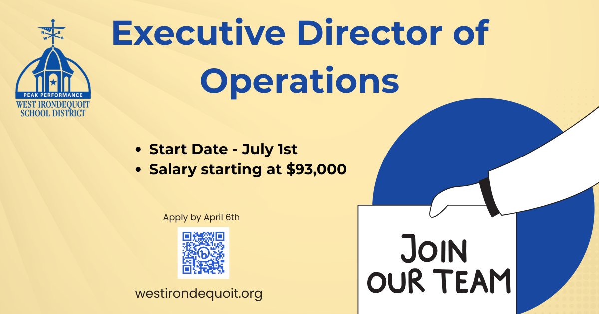 West Irondequoit CSD tweet media