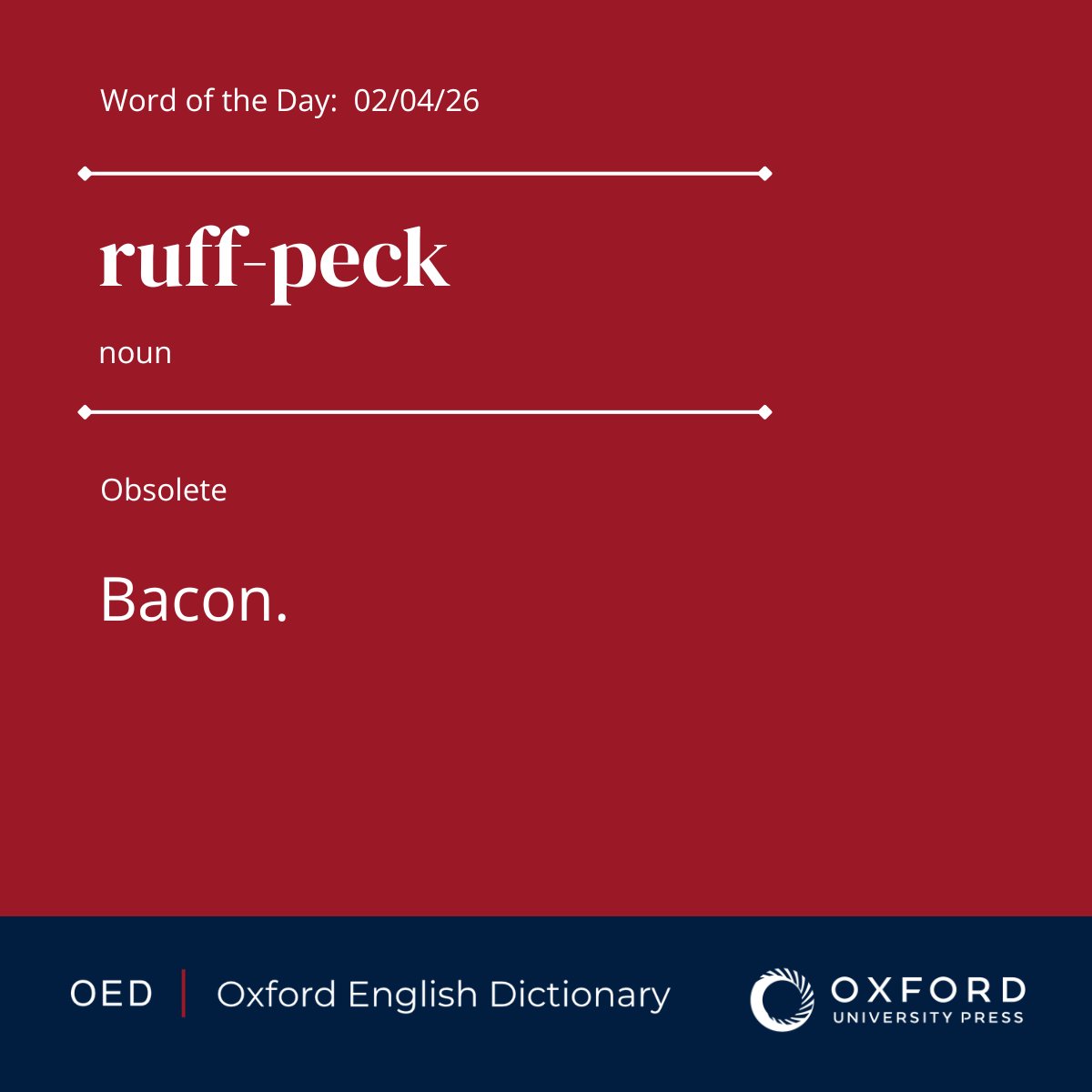 The OED tweet media
