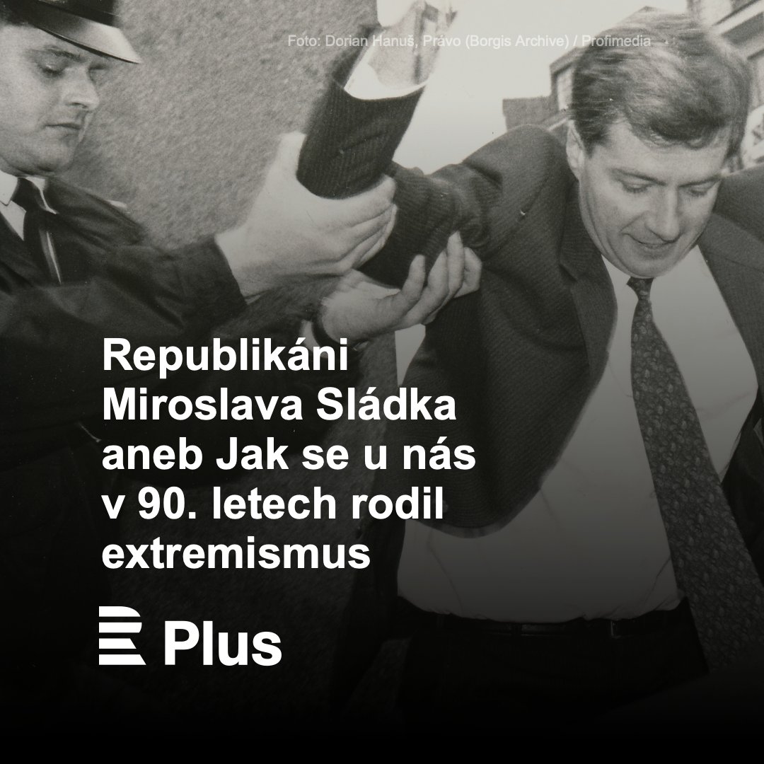 CRoPlus's tweet photo. Miroslav Sládek se rozhodl politicky vytěžit to nejhorší z české polistopadové společnosti. Útočil na menšiny, cizince i politické oponenty. Jeho strana byla plná skandálů, zároveň měla výraznou podporu. A zanechala stopu. Poslechněte si #ArchivPlus 🔗 https://t.co/i3K9uRfT4k. https://t.co/e6A9YOBOyf
