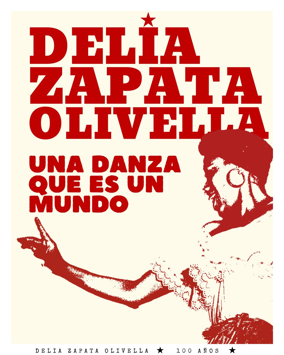 ImprentaRep's tweet photo. Centenario de Delia Zapata Olivella 
Lorica, 1926 – Bogotá, 2001. 

En la danza de Delia vive un pueblo y se cuenta la nación en su dimensión histórica, bella y compleja. Delia es la memoria viva de los pueblos negros del Caribe y del Pacífico, es la existencia universal y situada del cuerpo negro que traspasó escenarios y puso en escena la disputa del relato de la Nación criolla y centralista. Delia es acción política de los cuerpos que batallan por su emancipación y no volverán a la ausencia.