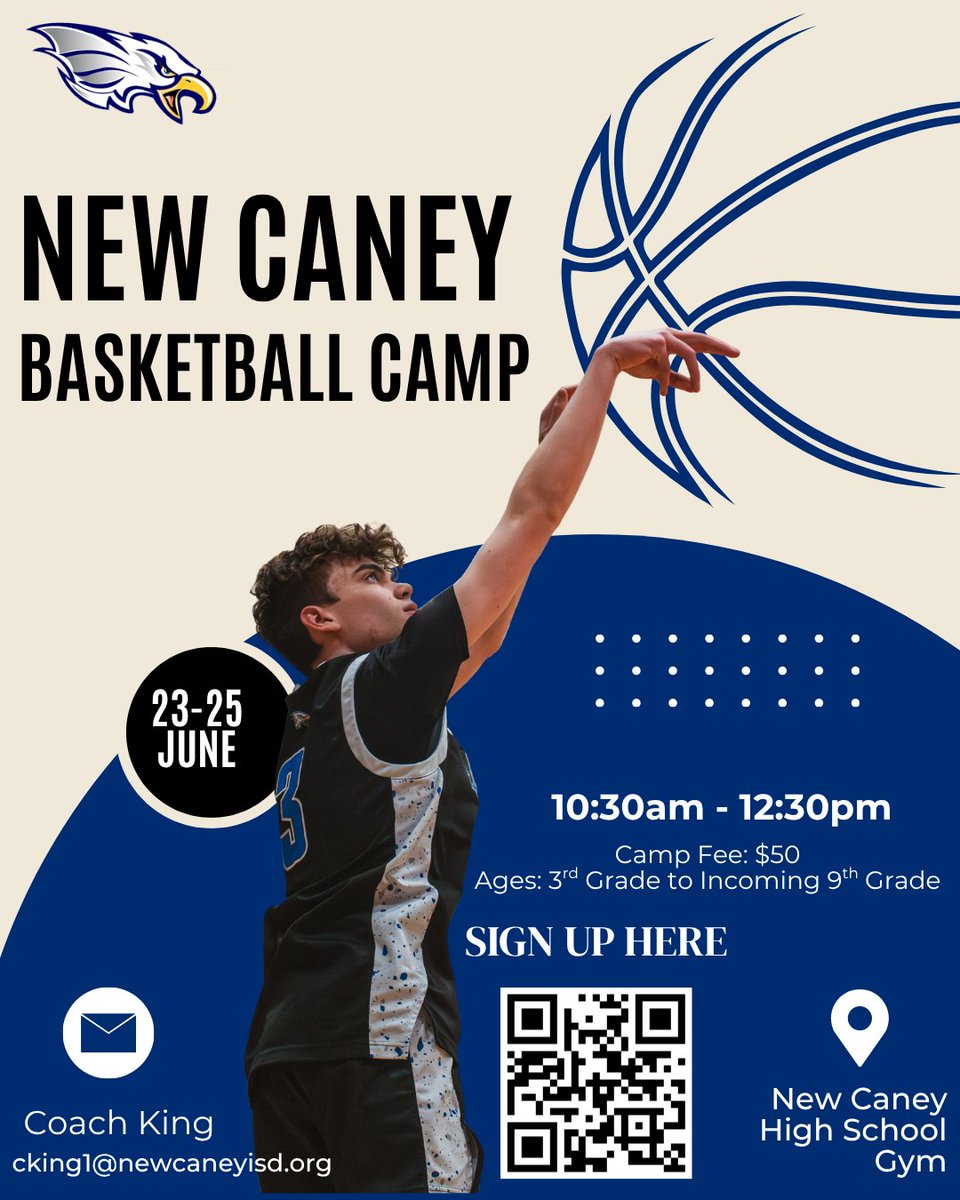 newcaneyhoops's tweet photo. Sign up using the QR code or by following this link: https://t.co/a3M1FT1PfH https://t.co/9TeIDDOr3x