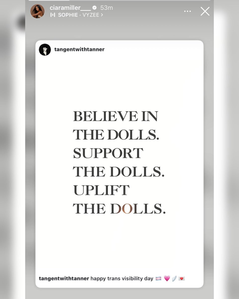 While everybody is ready to see what Ciara will post next, she posts this 🏳️‍⚧️ Iconic behaviour #SummerHouse