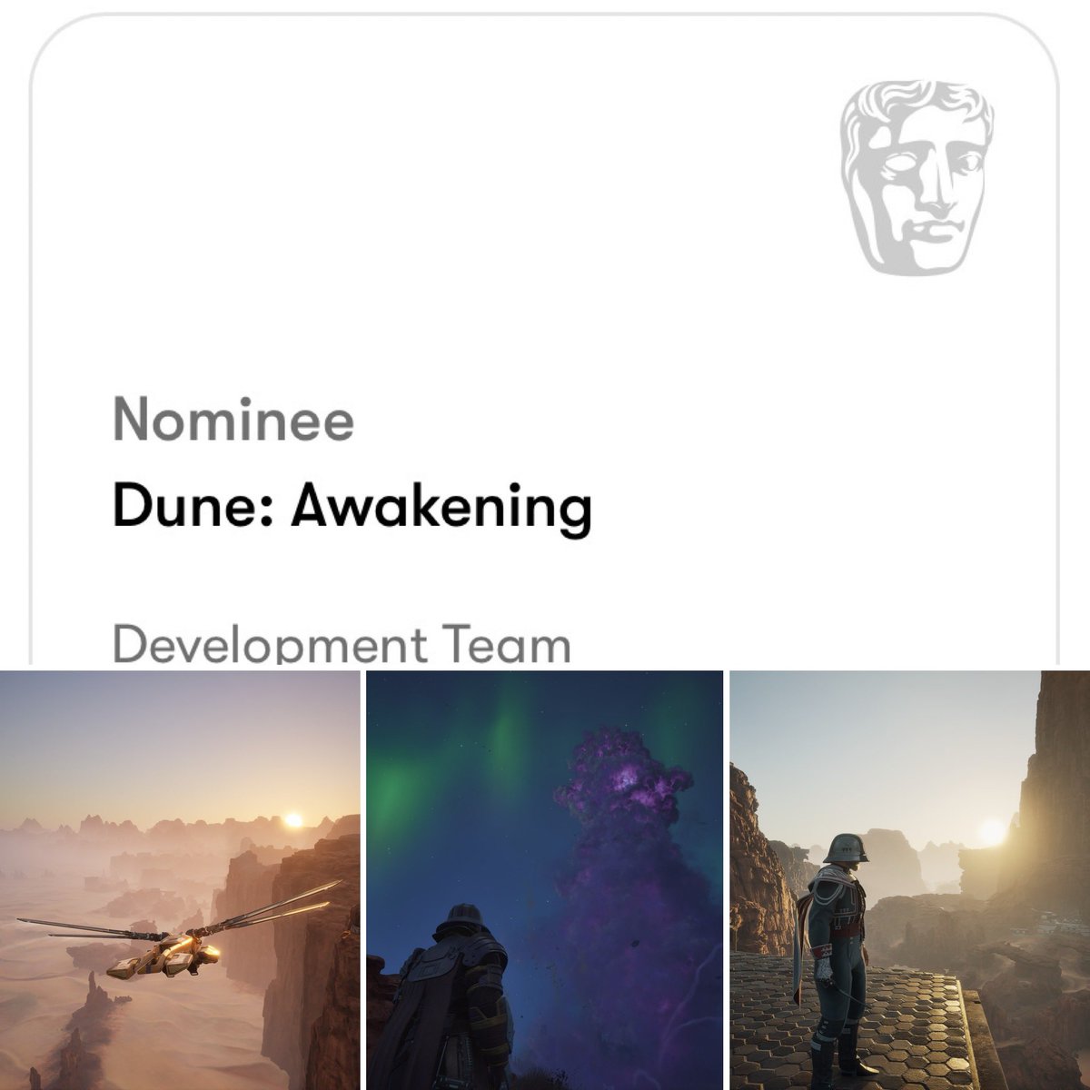 Magnus Sanford 🔜 BAFTA Games Awards tweet media