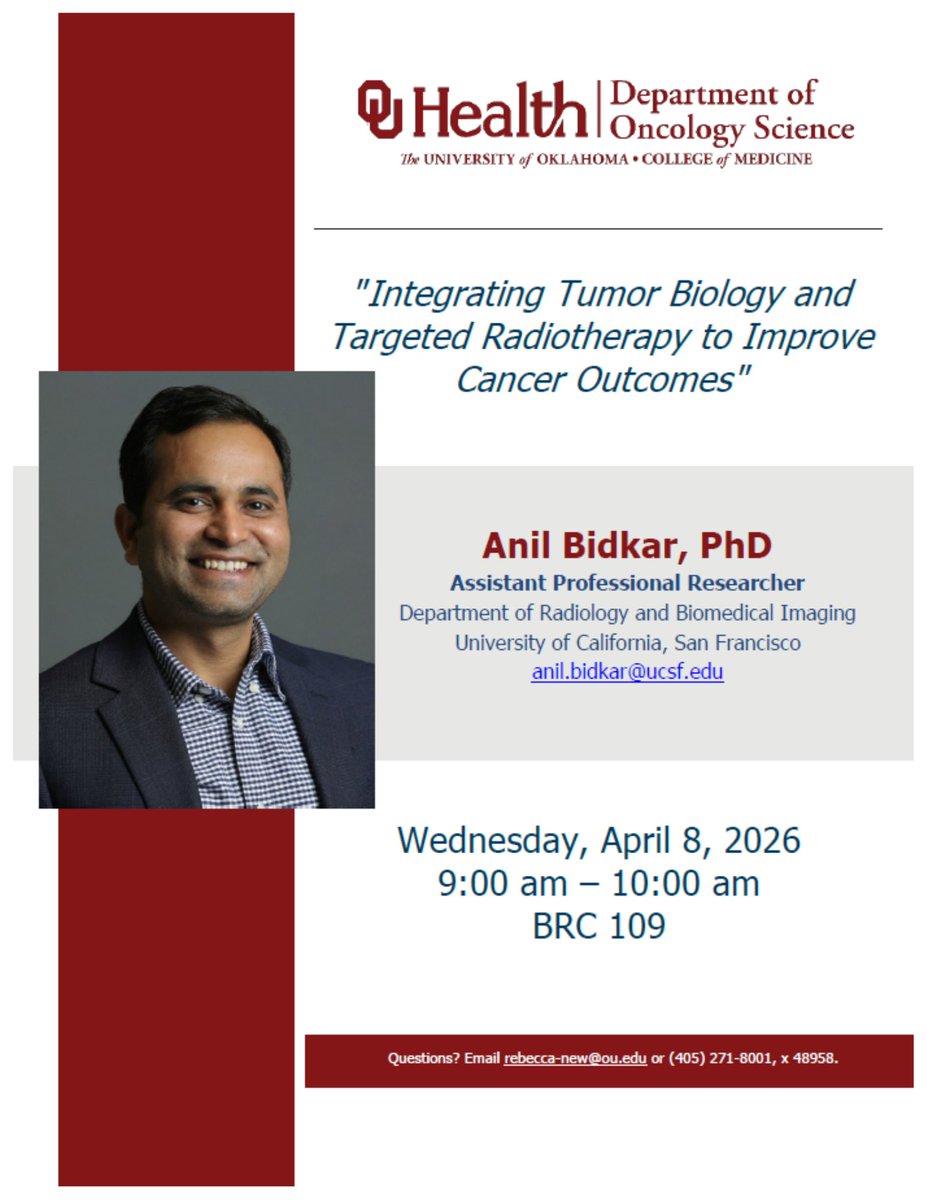 OU Oncology Science tweet media