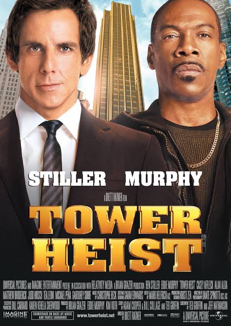Day 91 of 🎬.

TOWER HEIST (2011).

This heist comedy film stars Ben Stiller as Josh Kovaks, the building manager of an upscale apartment building in New York City. When Arthur Shaw, the tenant of the penthouse apartment of the building gets arrested for embezzlement...

👇🏾
