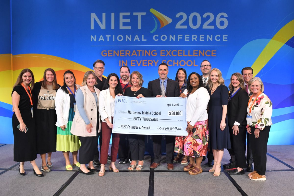 National Institute for Excellence in Teaching tweet media