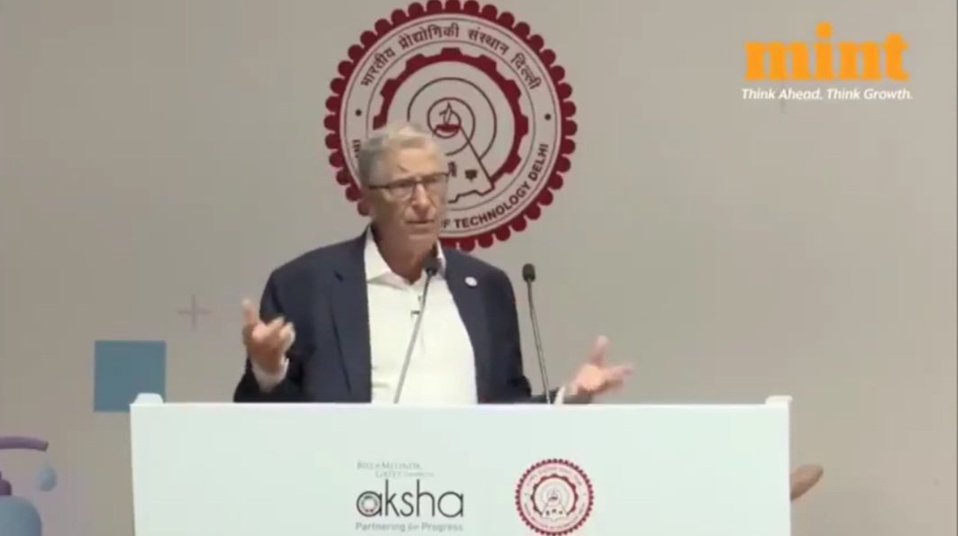 gabriel_draghi's tweet image. Bill #Gates affirme que la fusion des identités numériques biométriques, des comptes bancaires et des systèmes de paiement est nécessaire pour surveiller en toute sécurité les dossiers médicaux des personnes, contrôler les agriculteurs et lutter contre les problèmes climatiques.