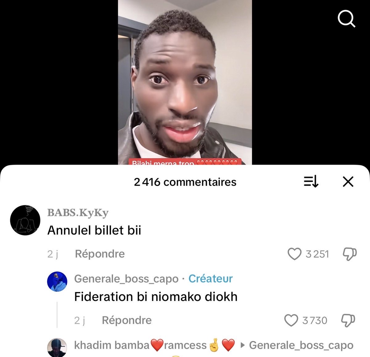 Champion d’Afrique ⭐️⭐️🇸🇳🇫🇷 tweet media