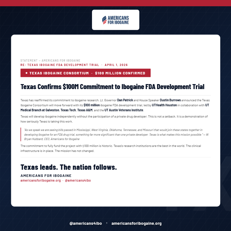 Americans For Ibogaine tweet media