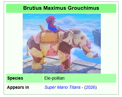 Daily Random Mario Wiki Page tweet media