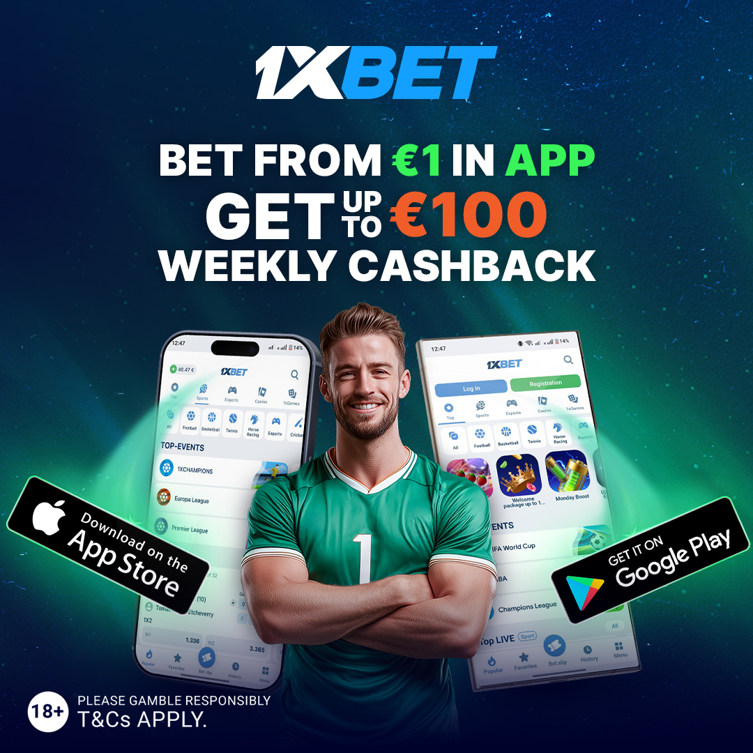 1xBet Ireland tweet media
