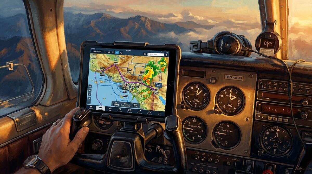 the_matt_skidz's tweet image. New post: ForeFlight is the EFB every pilot uses — here's how to actually get good at it. Flight planning, weather layers, W&amp;amp;B, ADS-B receivers, and more. mach0.com #ForeFlight #StudentPilot #FlightTraining #AvGeek #FlyGA