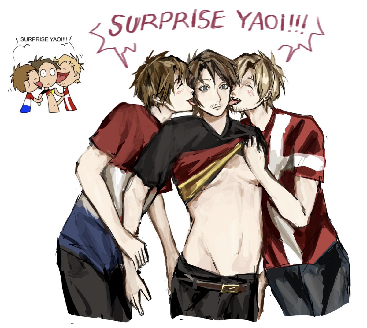 first time drawing yaoi in 6 months kinda nervous #satw