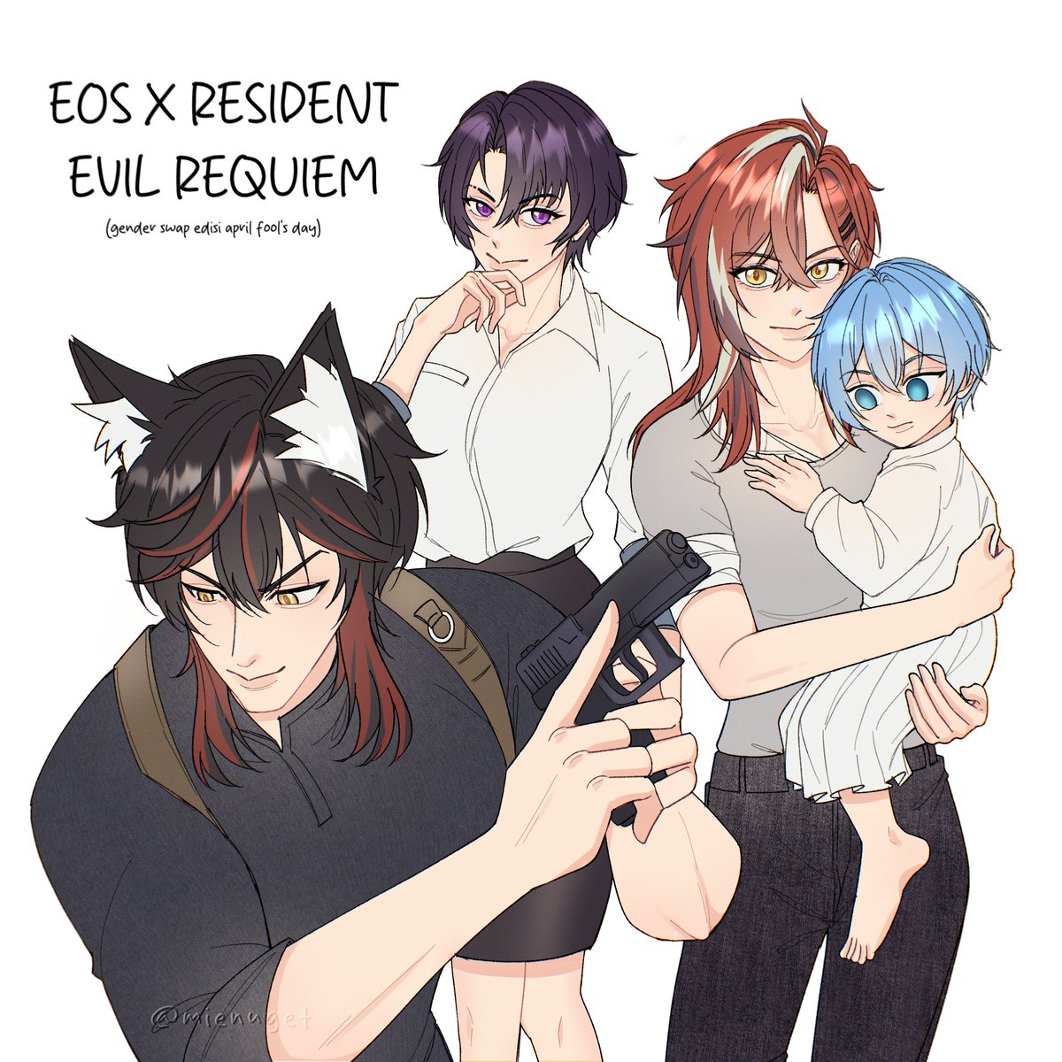 mienuget's tweet image. furry si pengcarry tim #eos #soutaart #gehennart #harristhetic #artion