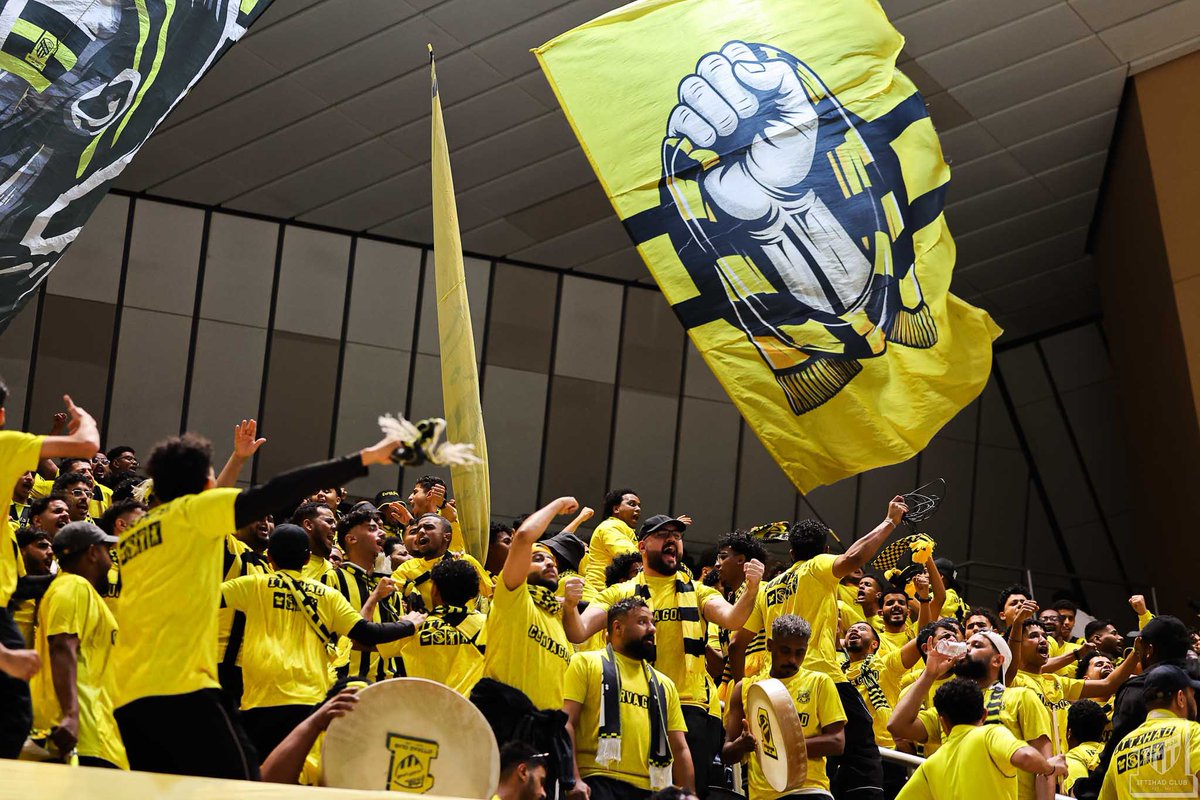 في كل لعبة .. بكل مكان 💛
والفيصل يشهد والصبان 🔥

#كأس_النخبة_للكرة_الطائرة
#الاتحاد_الأهلي