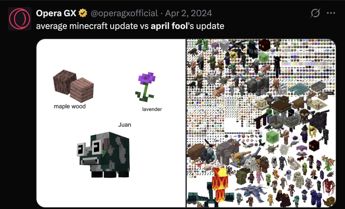 Opera GX tweet media