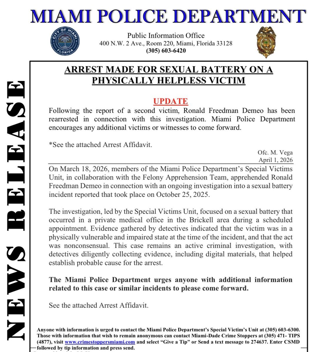 Miami PD tweet media