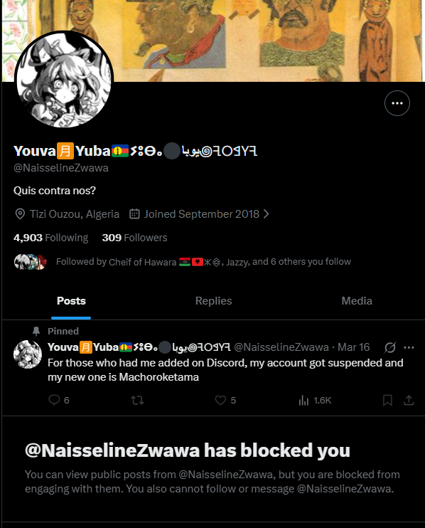 The Agawan Kooky ⵣ 🇩🇿 كوكي ن-أغاوا tweet media