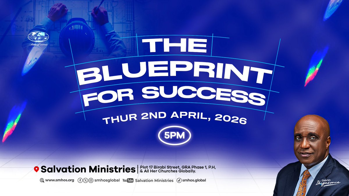 Success is not luck.
It follows a blueprint.

Get it right this Thursday.
5PM.

#SMHOS #smhosglobal