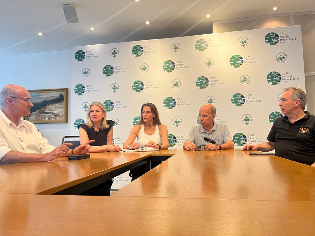 CCBL Câmara Brasil-Líbano tweet media