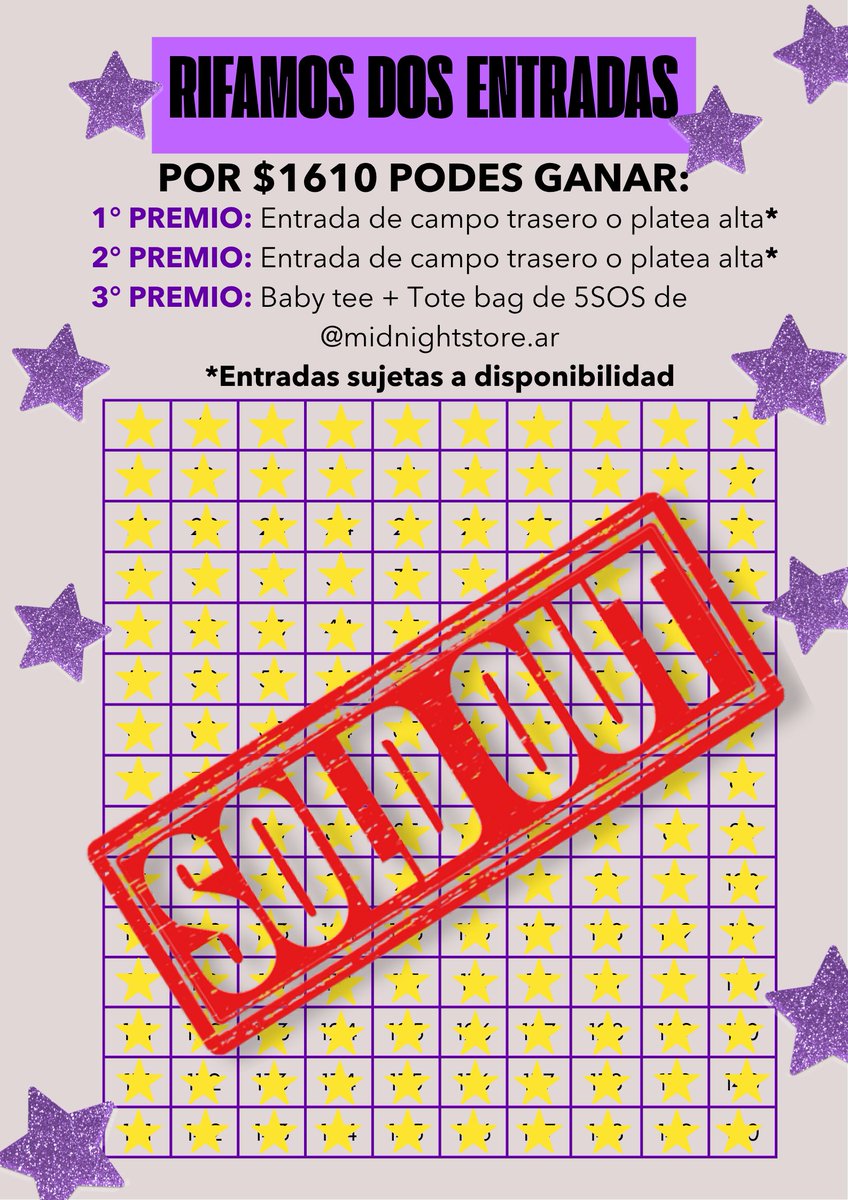 ENTRADAS 5SOS ARGENTINA tweet media