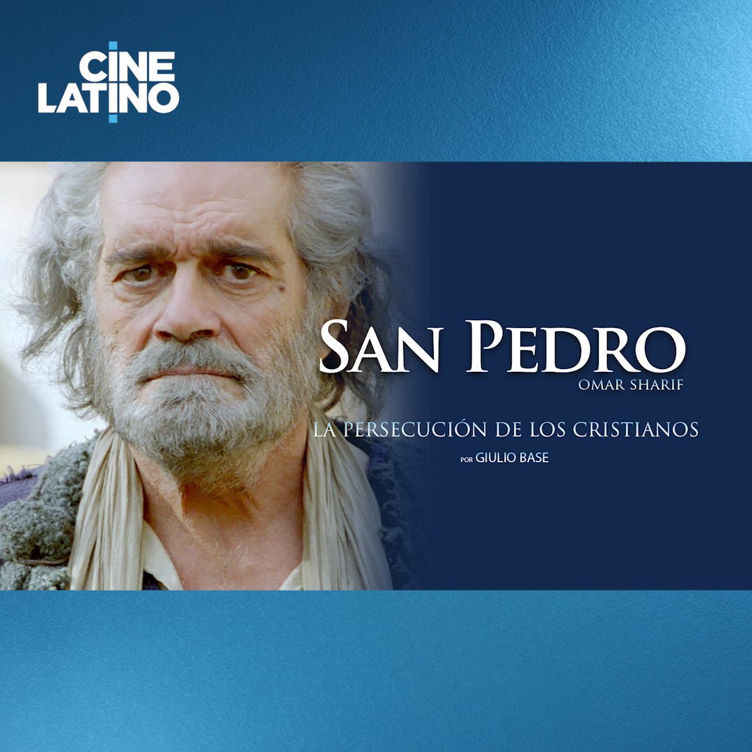La película es 🎬 “San Pedro” 📺 ESTRENO por Cinelatino USA 🗓️ Viernes 3 de Abril ⏰ 9 pm ET | 6 PT ⭐ Con Omar Sharif, Daniele Pecci, Flavio Insinna, Claudia Koll.

Para vernos: cinelatino.com/#logo-content

Suscríbete: @OficialCineLatino

#CinelatinoUSA #SanPedro