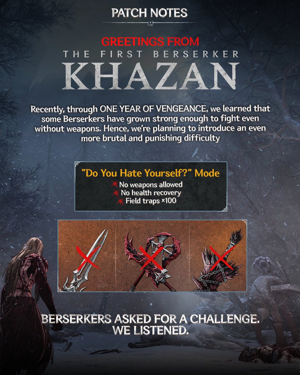 The First Berserker: Khazan tweet media