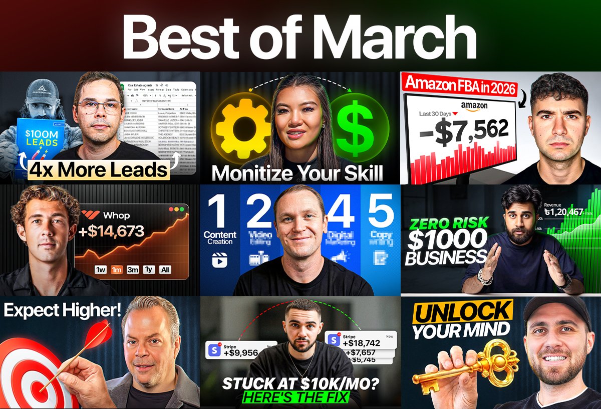 udoyvisuals's tweet photo. Best thumbnails of March https://t.co/WkzUyUQwOP
