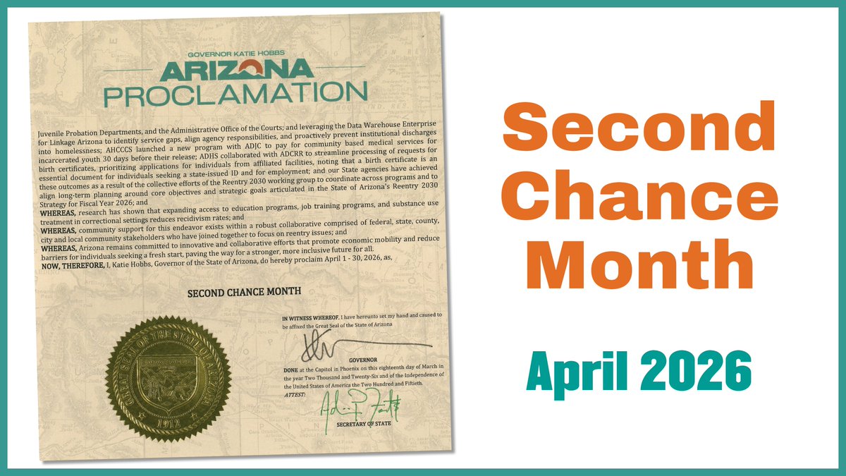 AZ DEPT OF CORRECTIONS, REHABILITATION & REENTRY tweet media