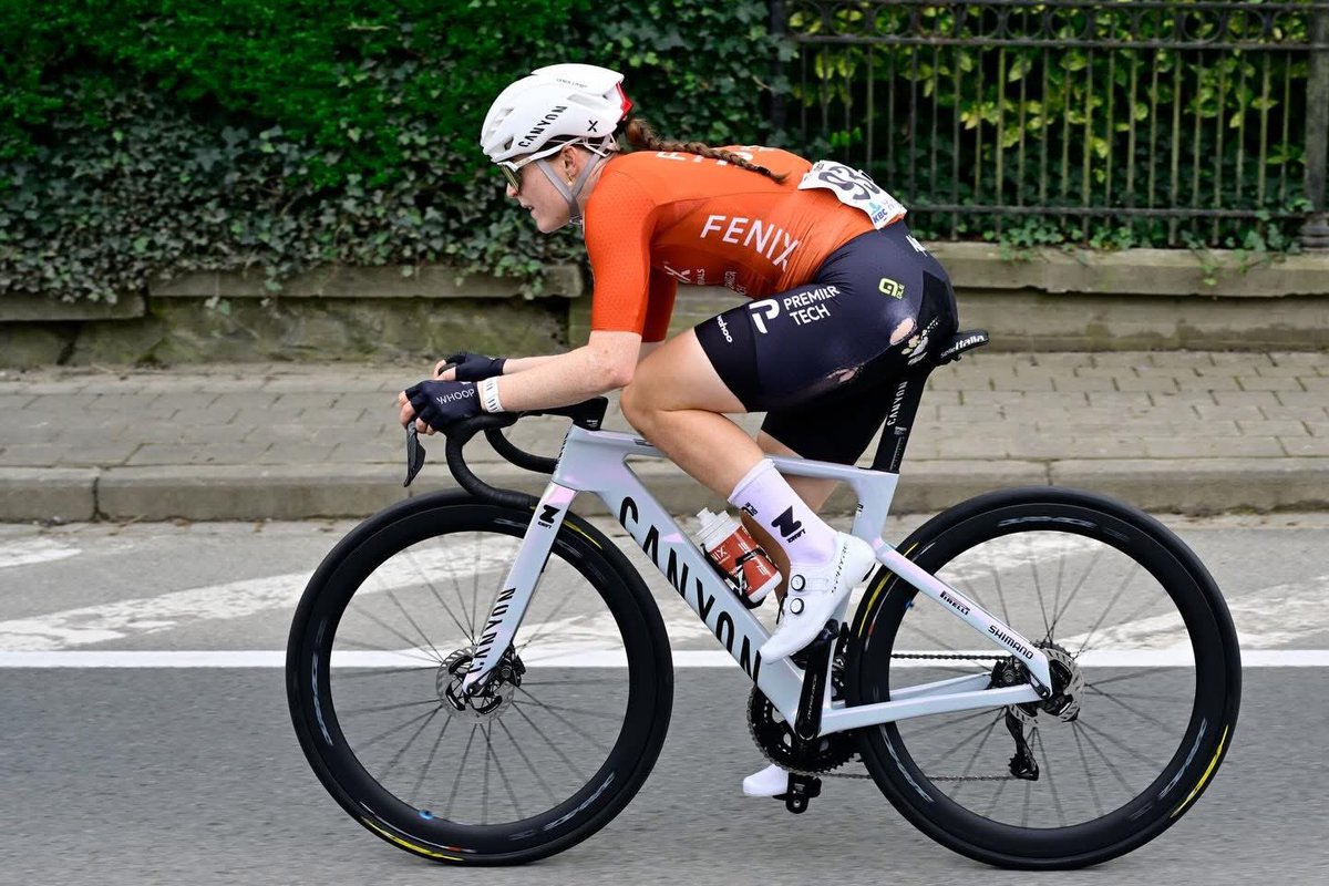 charlotte_kool's tweet photo. I hope to keep up this good vibe. 7th place @DwarsdrVlaander today https://t.co/7WARnMUbYP
