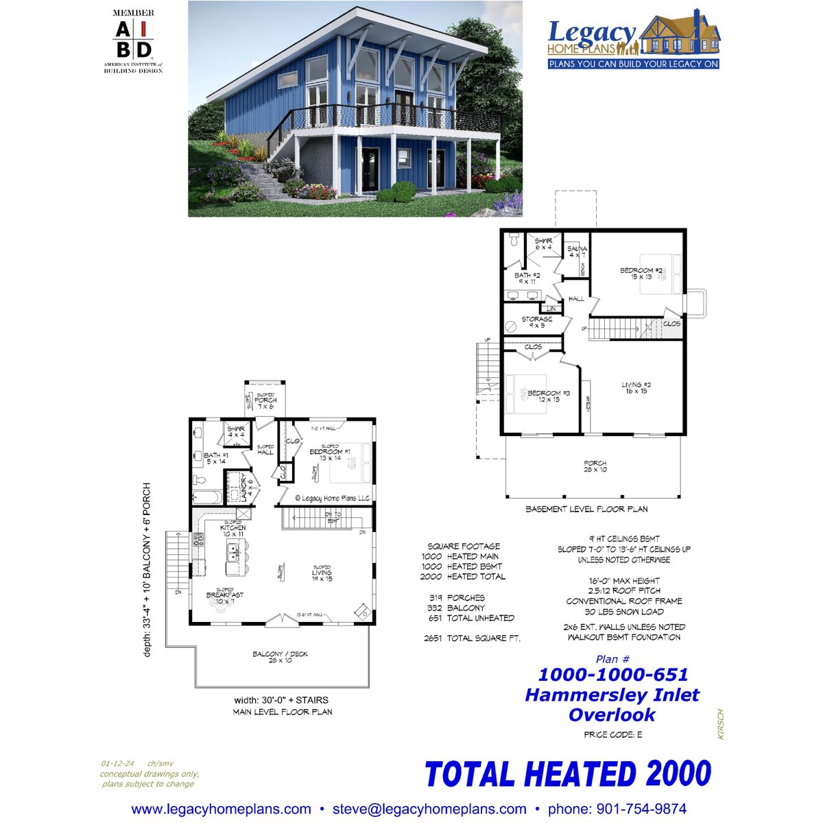 LegacyHomePlans's tweet image. Built for the view. 🌄

featured plan: 1000-1000-651 Hammersley Inlet Overlook

🔗 LegacyHomePlans.com

#HousePlans #ModernHome #HomeDesign
