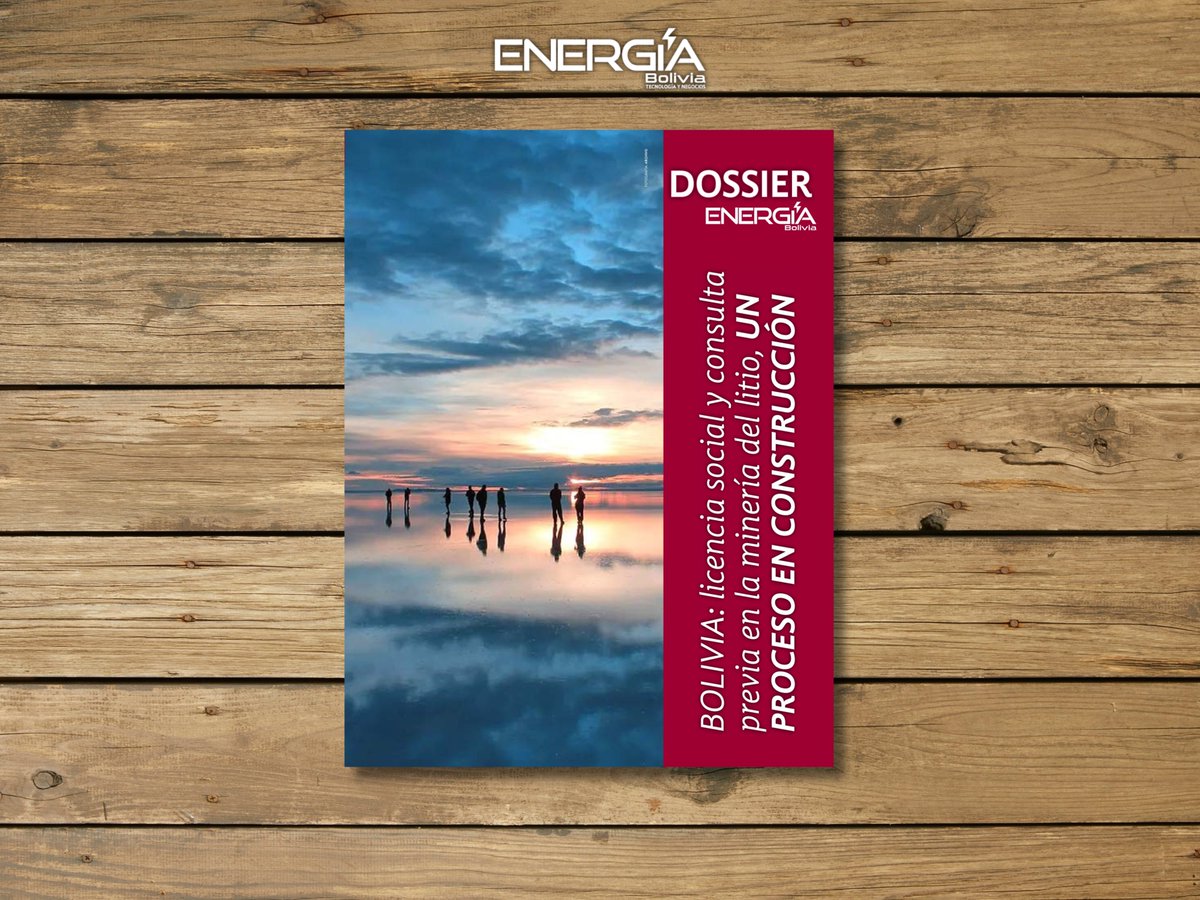 BOLIVIA: licencia social y consulta previa en la minería del litio, UN PROCESO EN CONSTRUCCIÓN

Para leer la nota completa:
energiabolivia.com/especiales/dos…

Para descargar la Edición 152 de la revista #ENERGÍABolivia, haga click en el siguiente enlace:
drive.google.com/file/d/1nyH4rl…