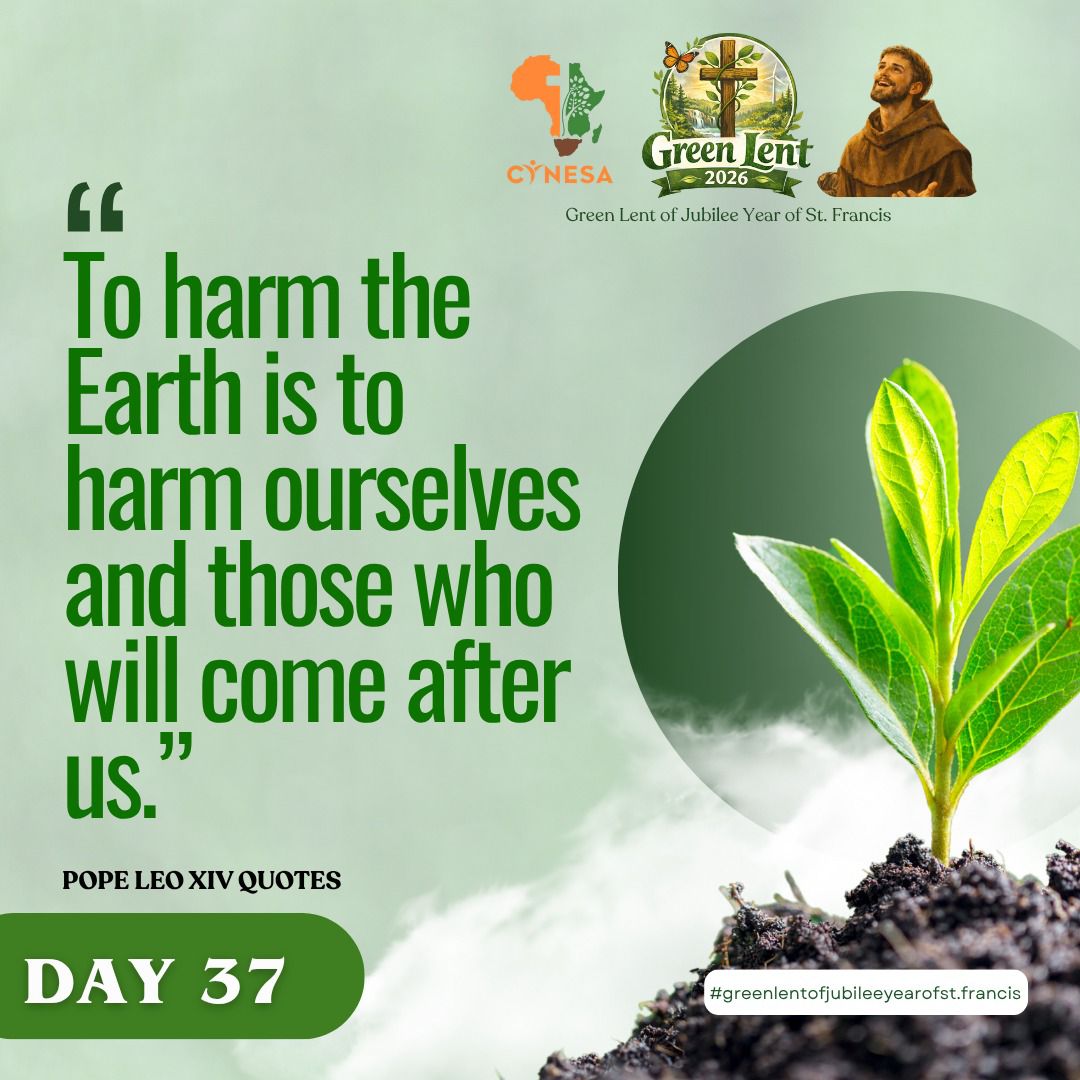 "To harm the earth is toharm ourselves and those who will come after us."
#GreenLent #LaudatoSi #StFrancisOfAssisi
