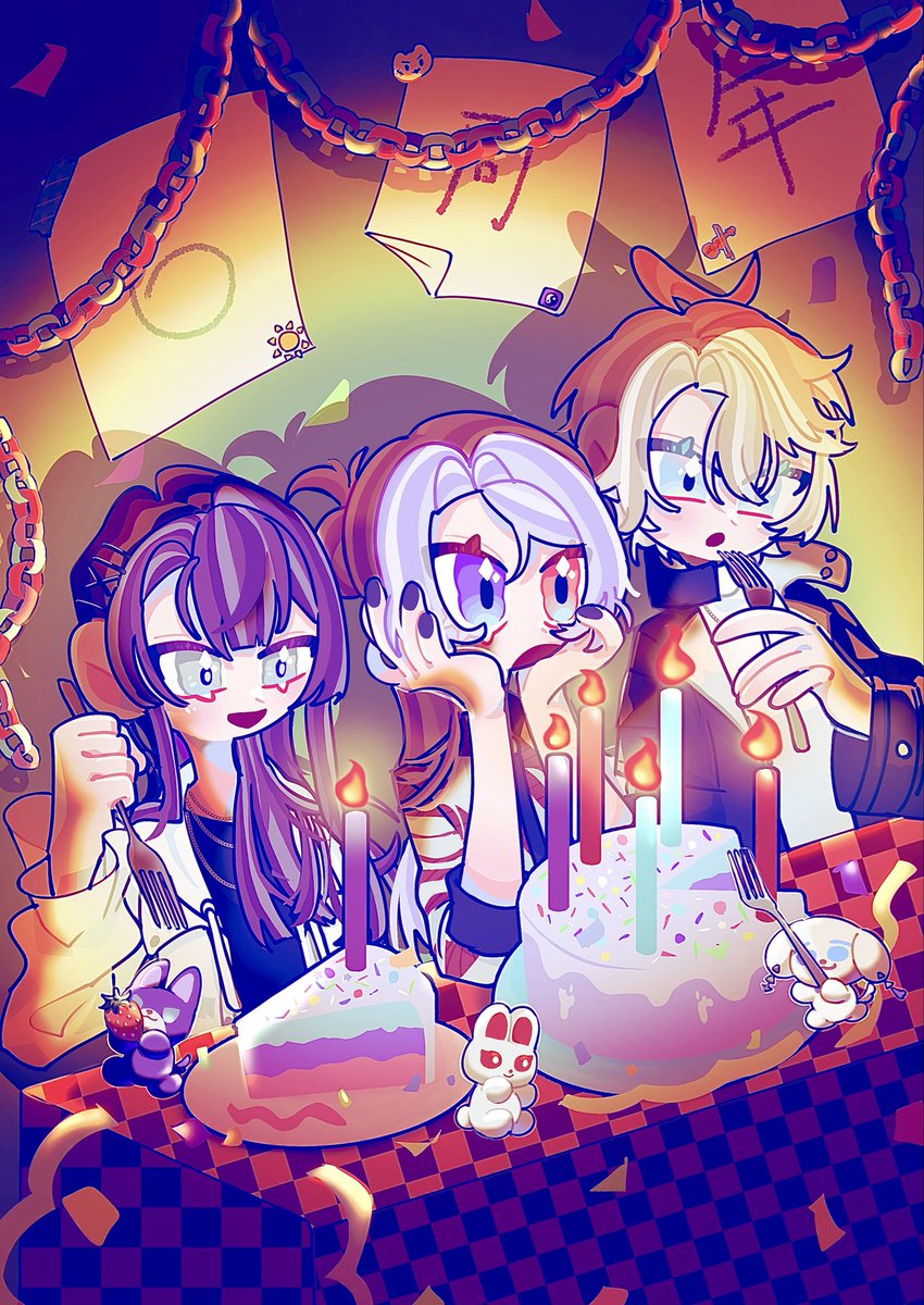 sakana__0109's tweet photo. #桜魔の土産 #VΔLZ6周年 
㊗️6周年おめでとうございます〜🎊🌸 https://t.co/VifYqKL9t8