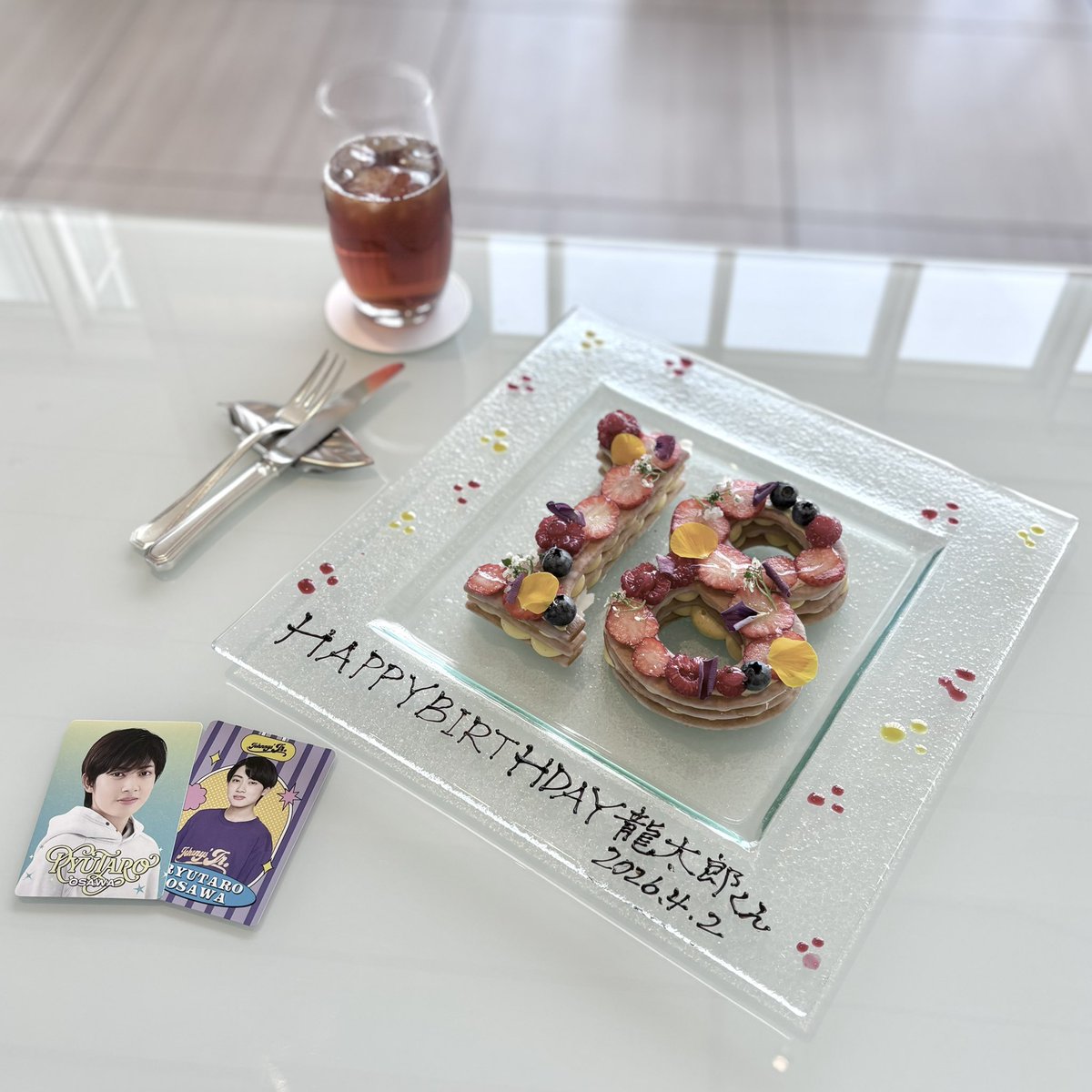 nakkuruuuu_'s tweet photo. - ̗̀ 𝙷𝙰𝙿𝙿𝚈 𝙱𝙸𝚁𝚃𝙷𝙳𝙰𝚈  ̖́-
18歳おめでとう👾💘
これからもずーっとずっと大好きだよ💘💘
 #大澤龍太郎
 #大澤龍太郎生誕祭
 #大澤龍太郎生誕祭2026

龍太郎くん良かったらALT読んで⸝⸝>  ̫ <⸝⸝ᐡ♡ https://t.co/2434dK8EJJ