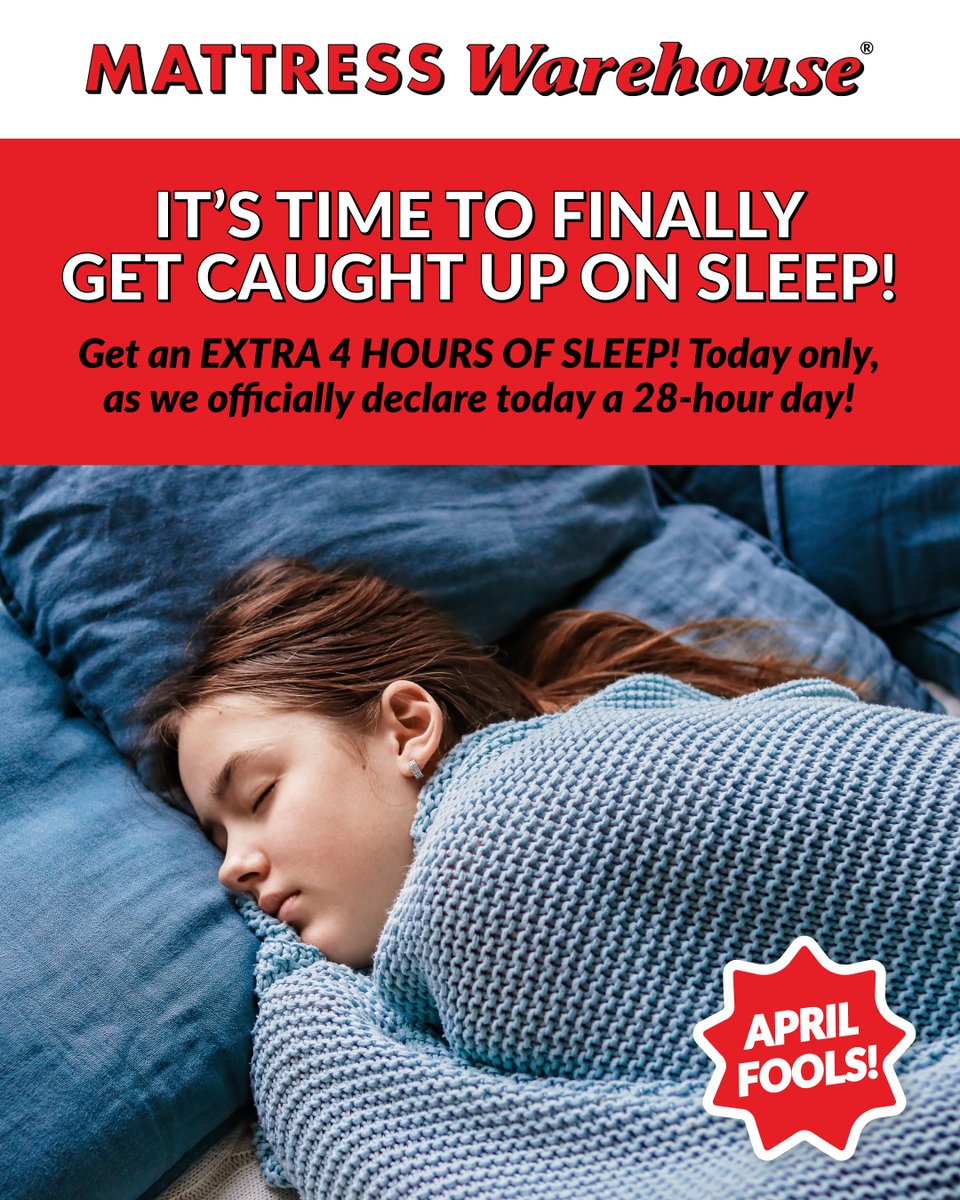 Mattress Warehouse tweet media