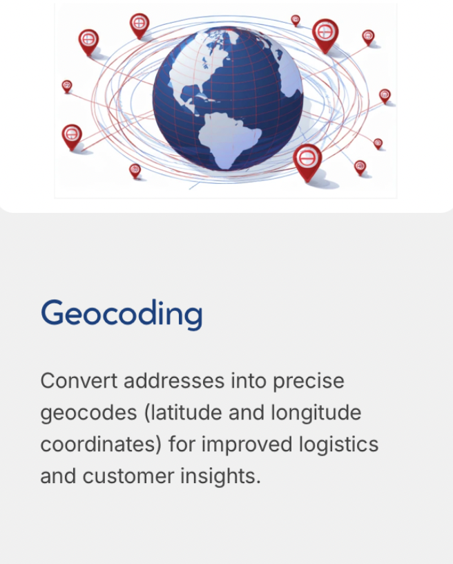 RunnerEDQ's tweet image. In addition to CLEAN_Address, we provide several data enhancement services that can further empower your business operations. See how services such as NCOA or Geocoding can impact your user experience! RunnerEDQ.com 

#Data #NCOA #Geocoding #CRM #Phone #Email #Address