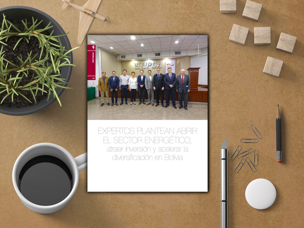 EXPERTOS PLANTEAN ABRIR EL SECTOR ENERGÉTICO, atraer inversión y acelerar la diversificación en Bolivia

Para leer la nota completa:
energiabolivia.com/especiales/dia…

Para descargar la revista #ENERGÍABolivia, haga click en el siguiente enlace:
drive.google.com/file/d/1nyH4rl…