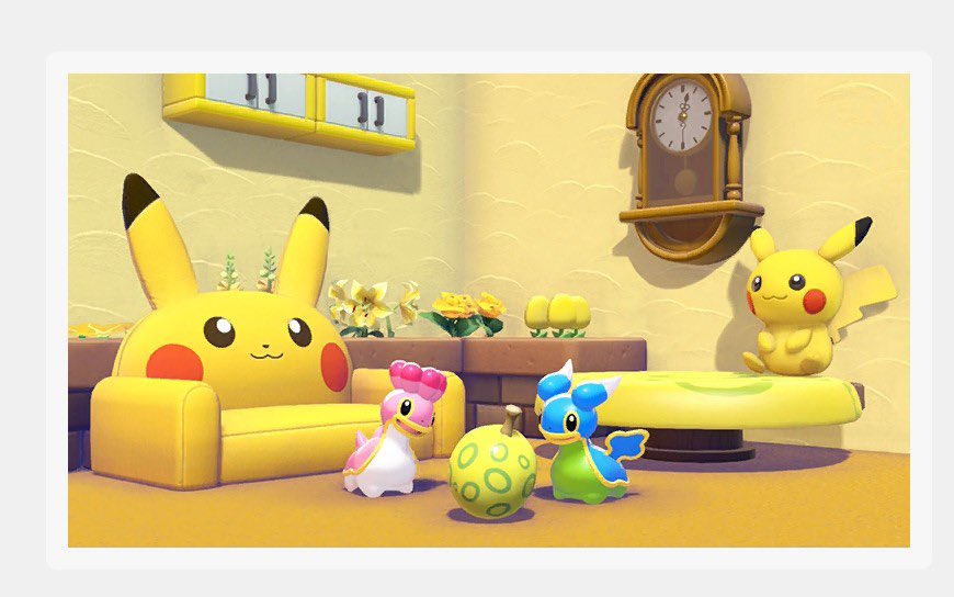 Yellow Shellos Design Isn’t it sus that“the yellow Shellos room”has a heavy Pikachu theme ...