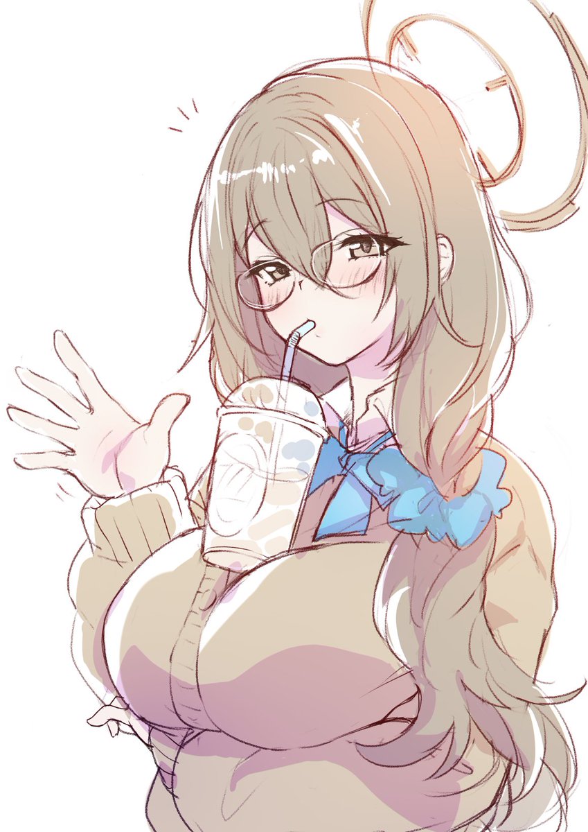 制服アカネ描いた 