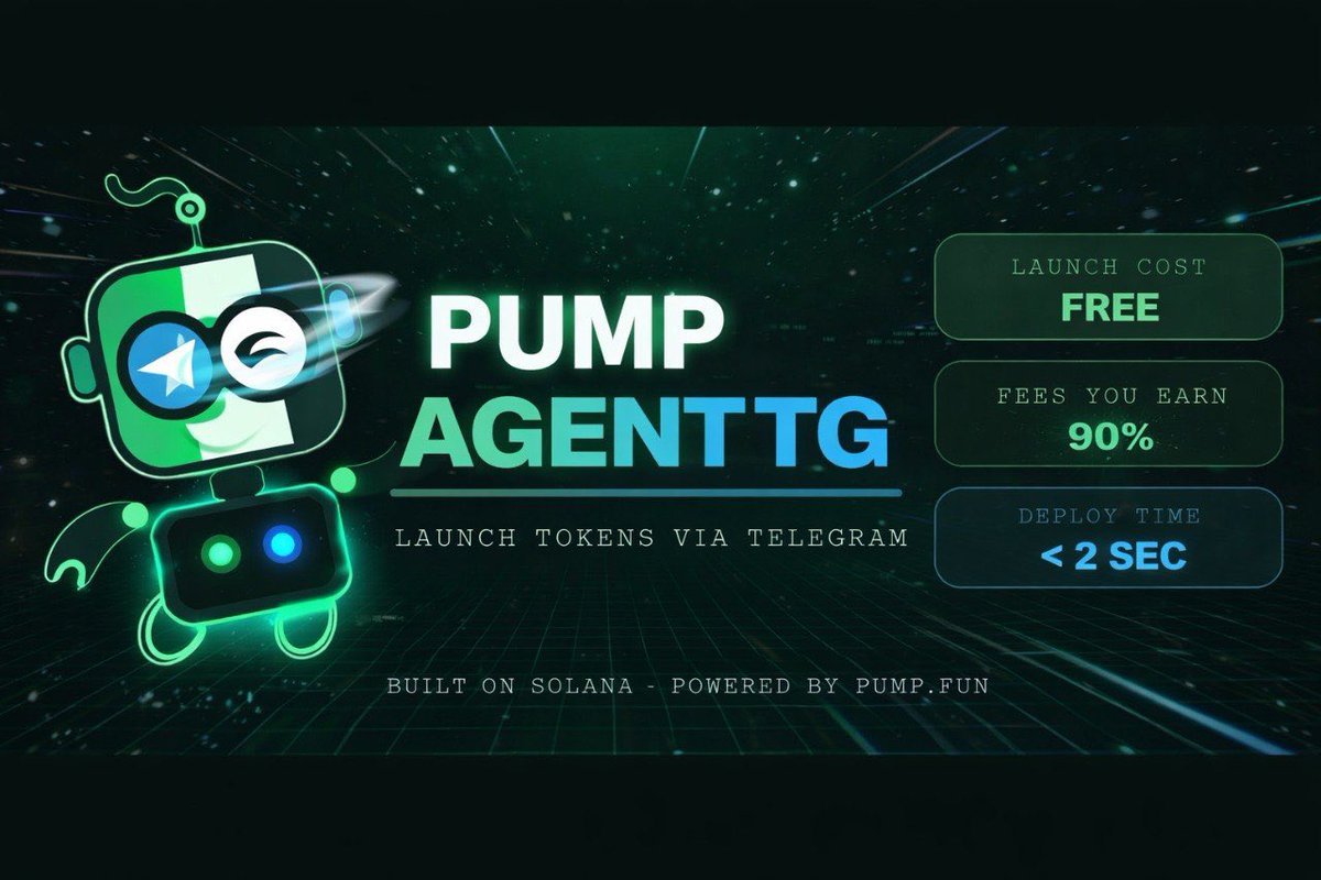 PUMP AGENT TG tweet media