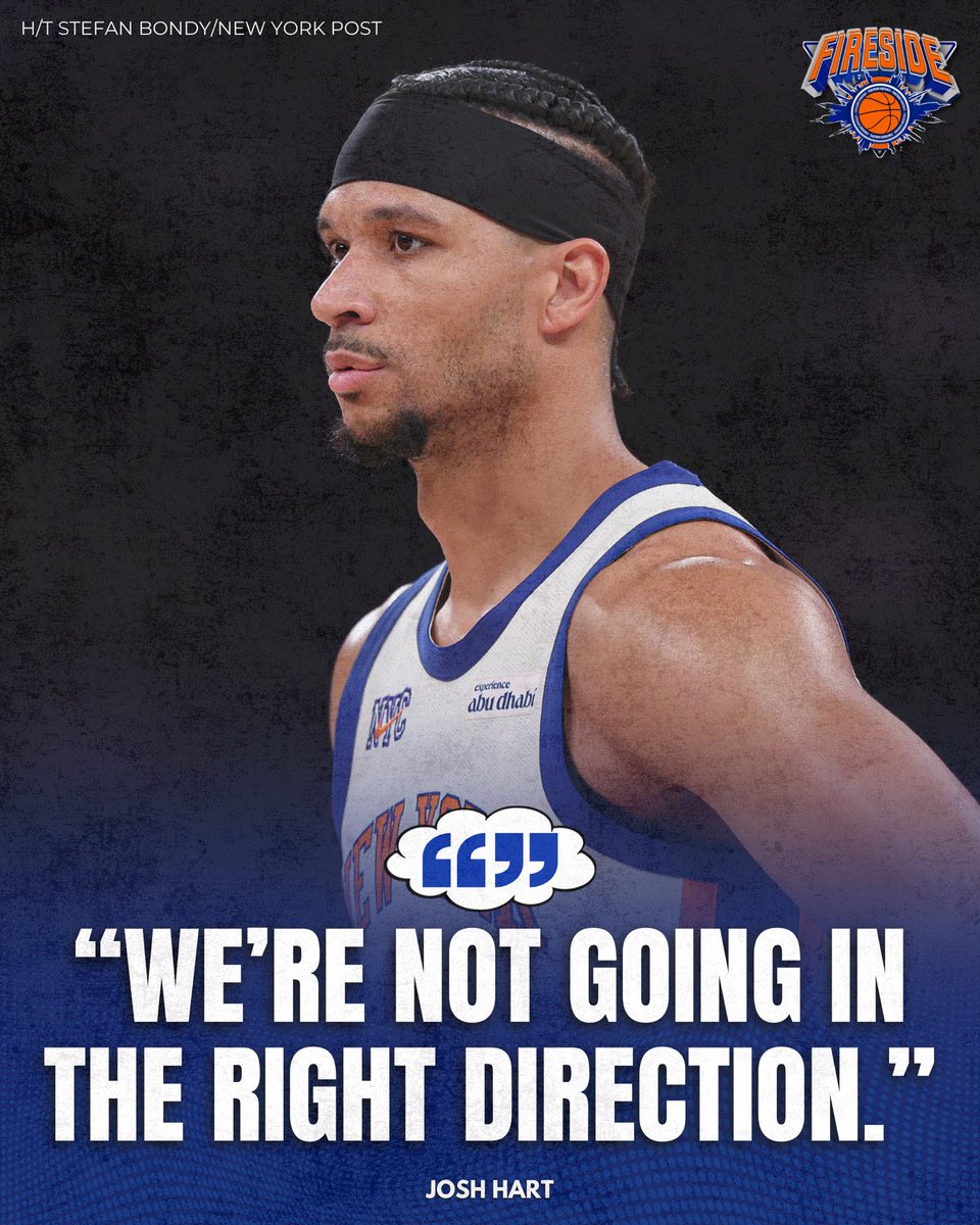 Fireside Knicks tweet media