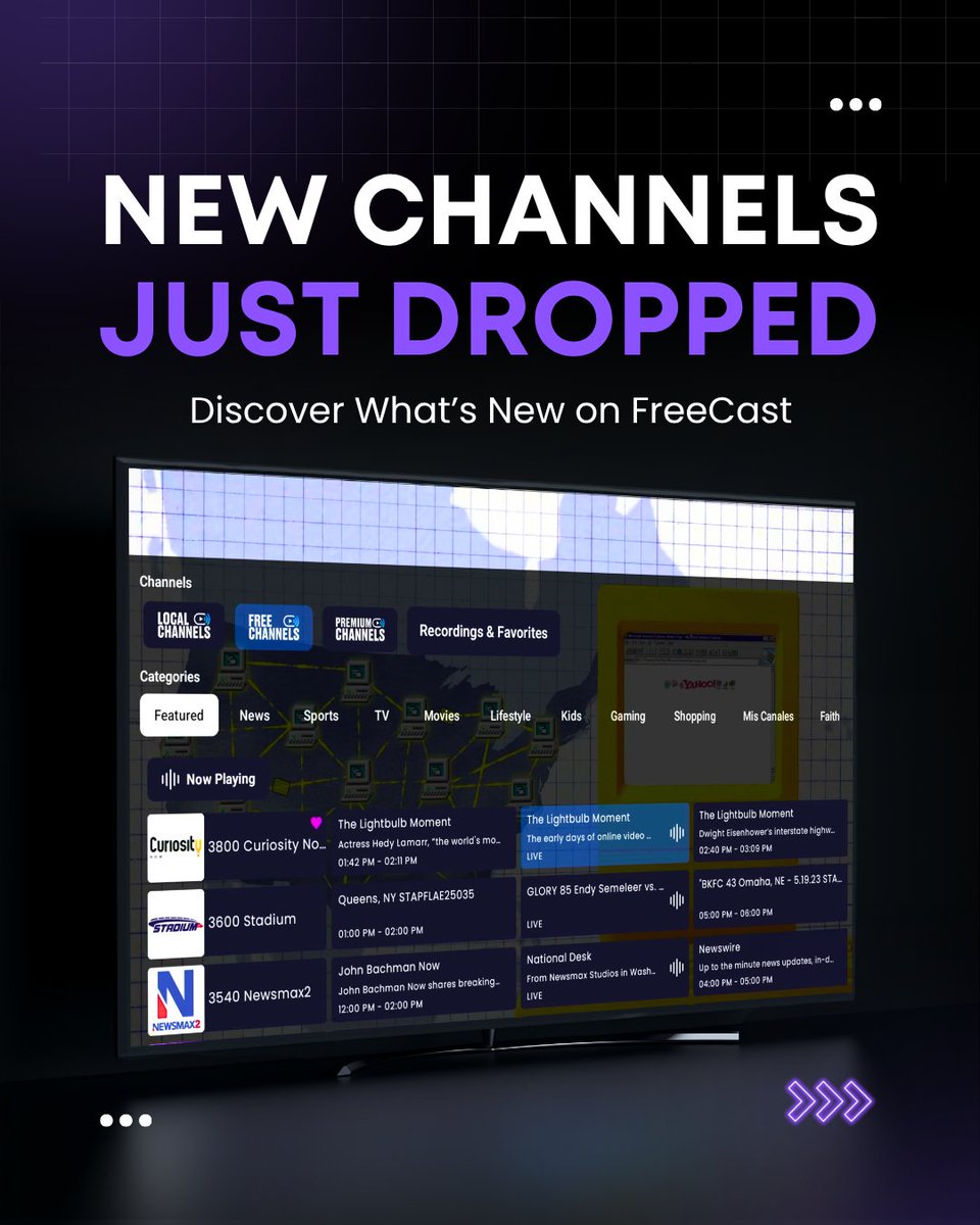 FreeCast Inc. tweet media