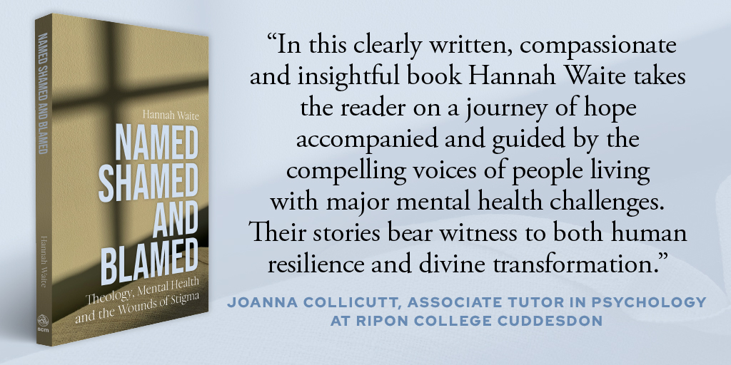 SCM_Press's tweet photo. What happens when faith communities become places of stigma rather than sanctuary?
Written for theologians, faith leaders &amp; mental health professionals, Named, Shamed and Blamed introduces the concept of ‘spiritual stigma’ and explores its profound impact:
https://t.co/SAkei2NQ6M https://t.co/2twhGGrsYp