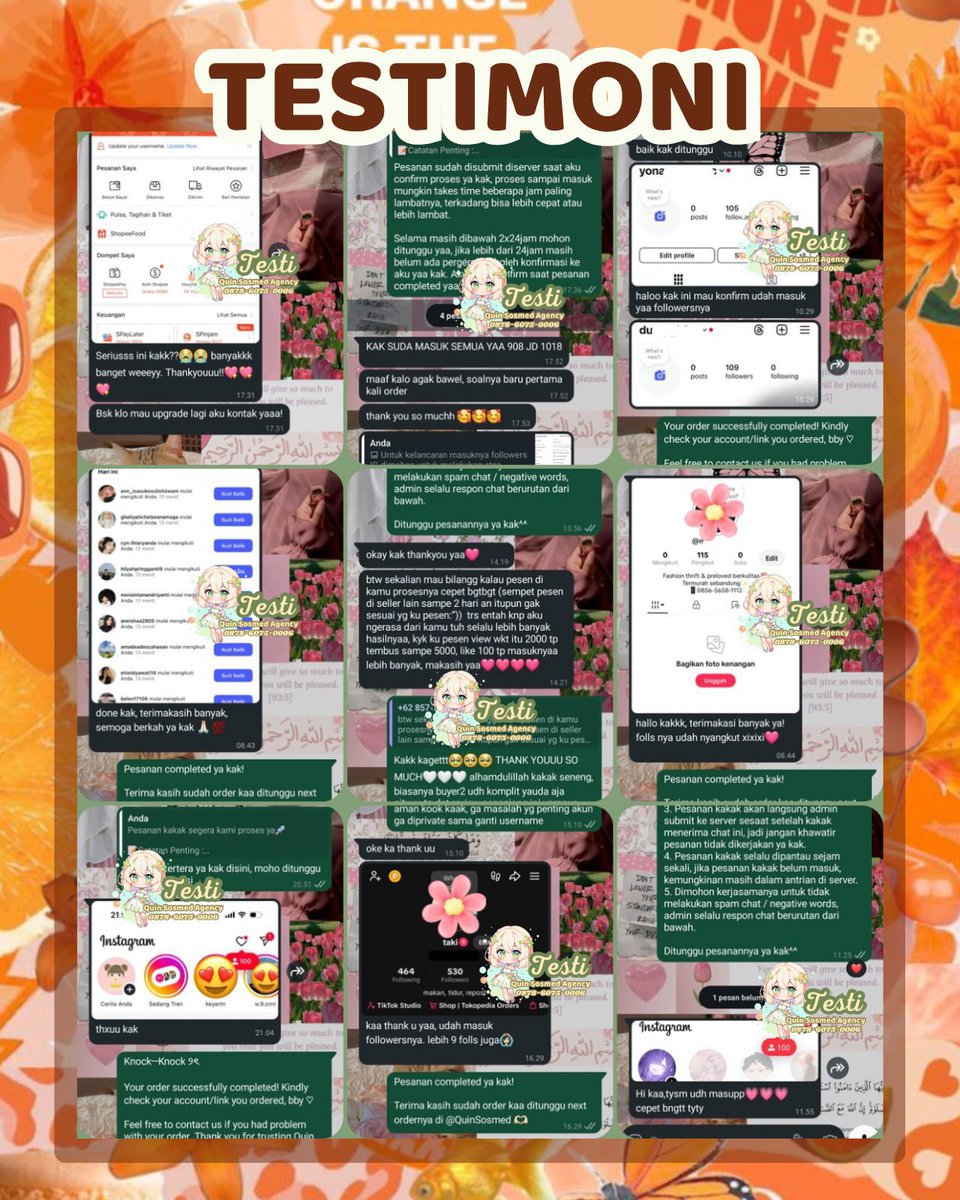 bqoomin's tweet photo. Openn &amp; Reedyy! Testimoni 5RB++

Jual Jasa Followers Ig Tiktok Wts Wtb Shopee Indonesia Indo Murah Likes Views View Like Buzzer Beli Comment Komentar Zonauang Nuspenida Komen Saves Shares Folls Foll Upfoll Penambah Suntik Reels Vt

Order WA 087860750006🍊✨
Cari testi cek-profil https://t.co/uPpwzUqG5g