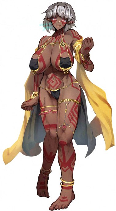 Skebありがとうございました TRPGの立ち絵って初めてかも