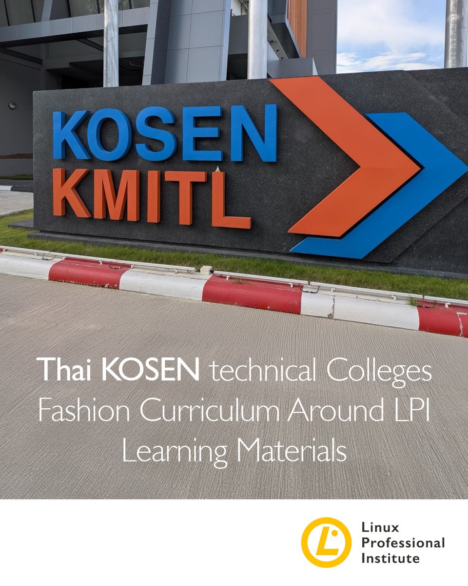 Linux Professional Institute (LPI) tweet media