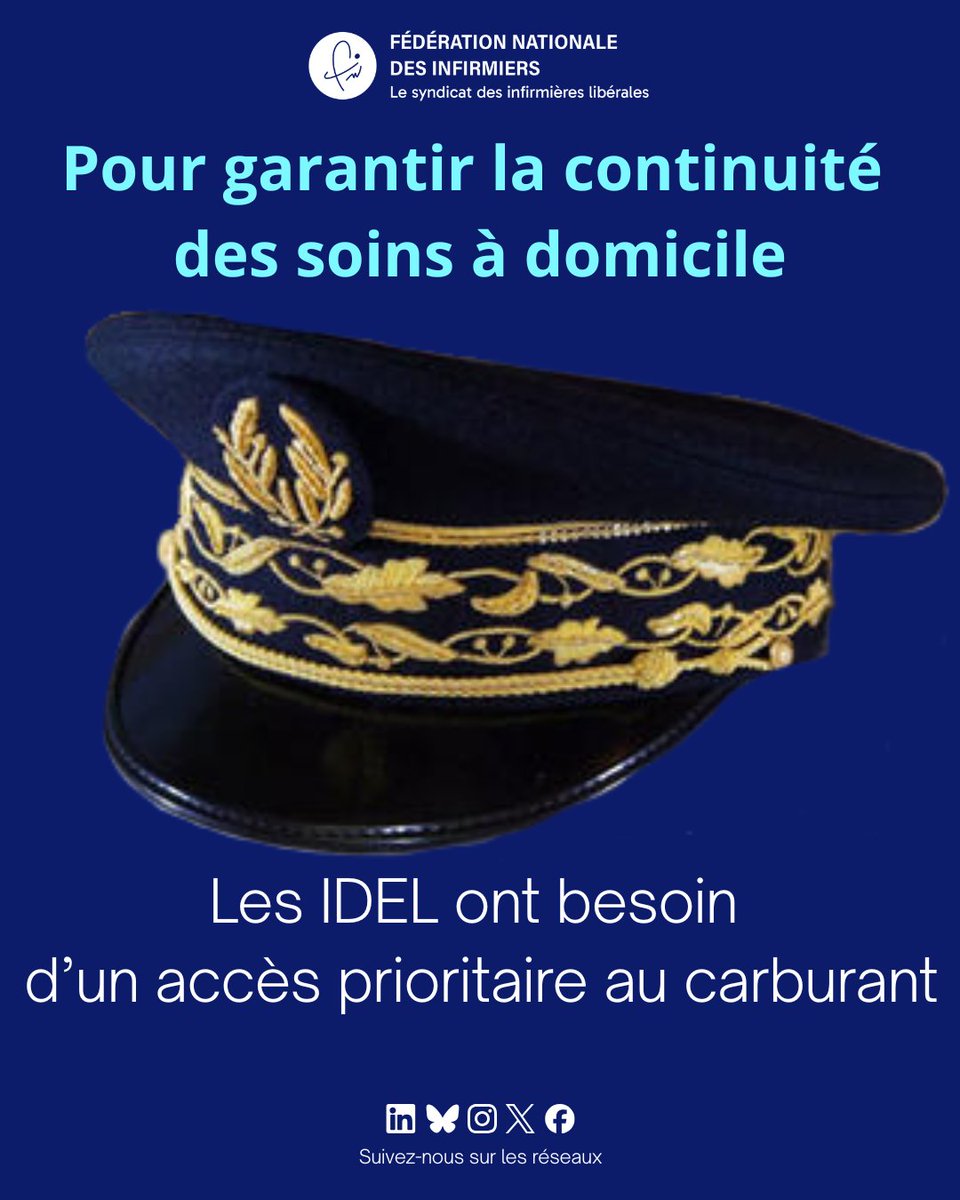 🚨 Pénurie de carburant : les infirmiers libéraux en danger d’exercice !
Face à la hausse des prix du carburant liée au contexte international et aux mouvements sociaux, des tensions d’approvisionnement apparaissent dans plusieurs départements.

👉 Pour les infirmières et